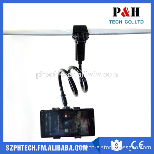 Lazy Car Mount Holder for Mobile Phones, Flexible Gooseneck holder, 360 Degrees Rotation phone holder